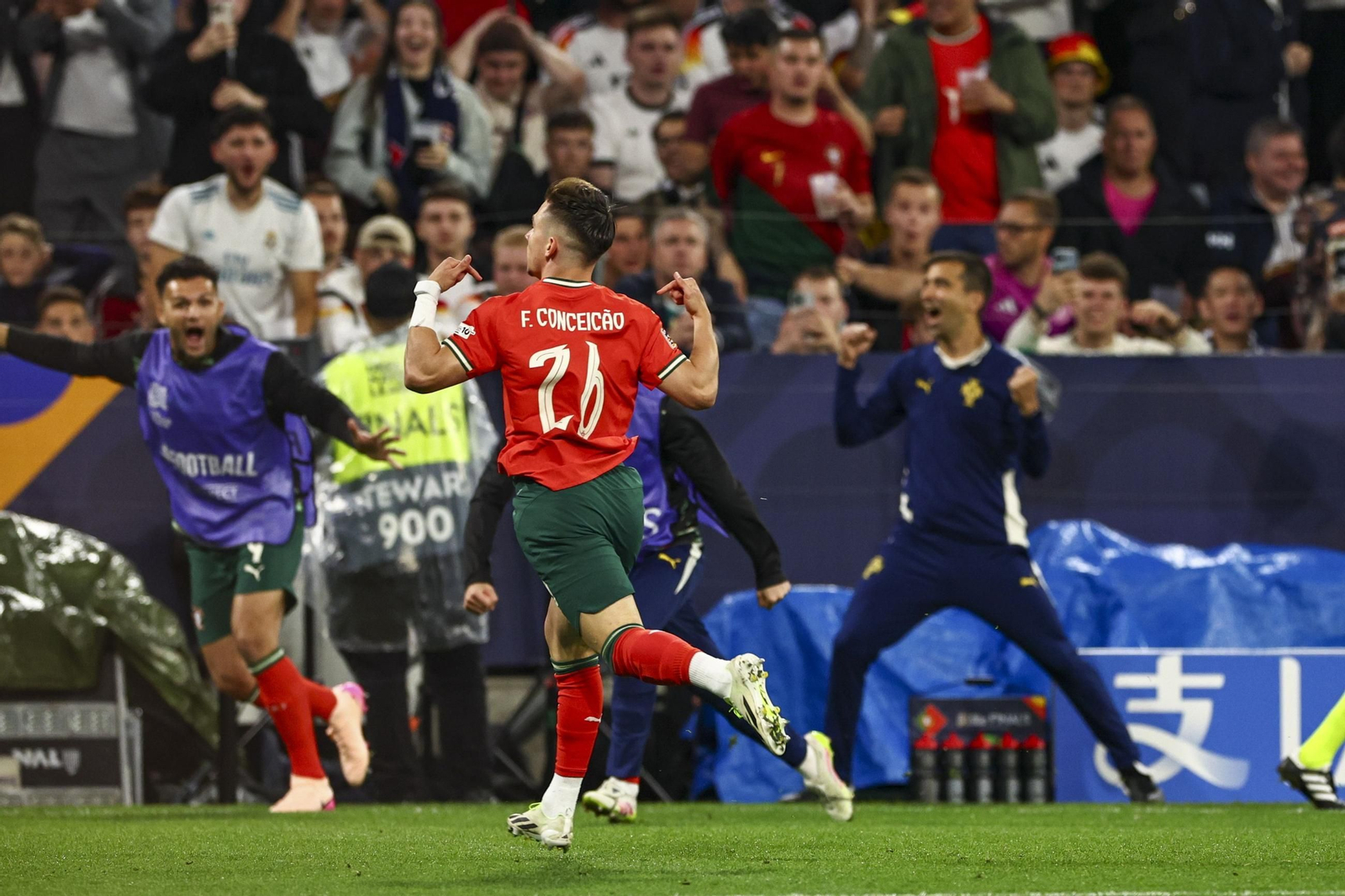 Las mejores fotos del Alemania - Portugal