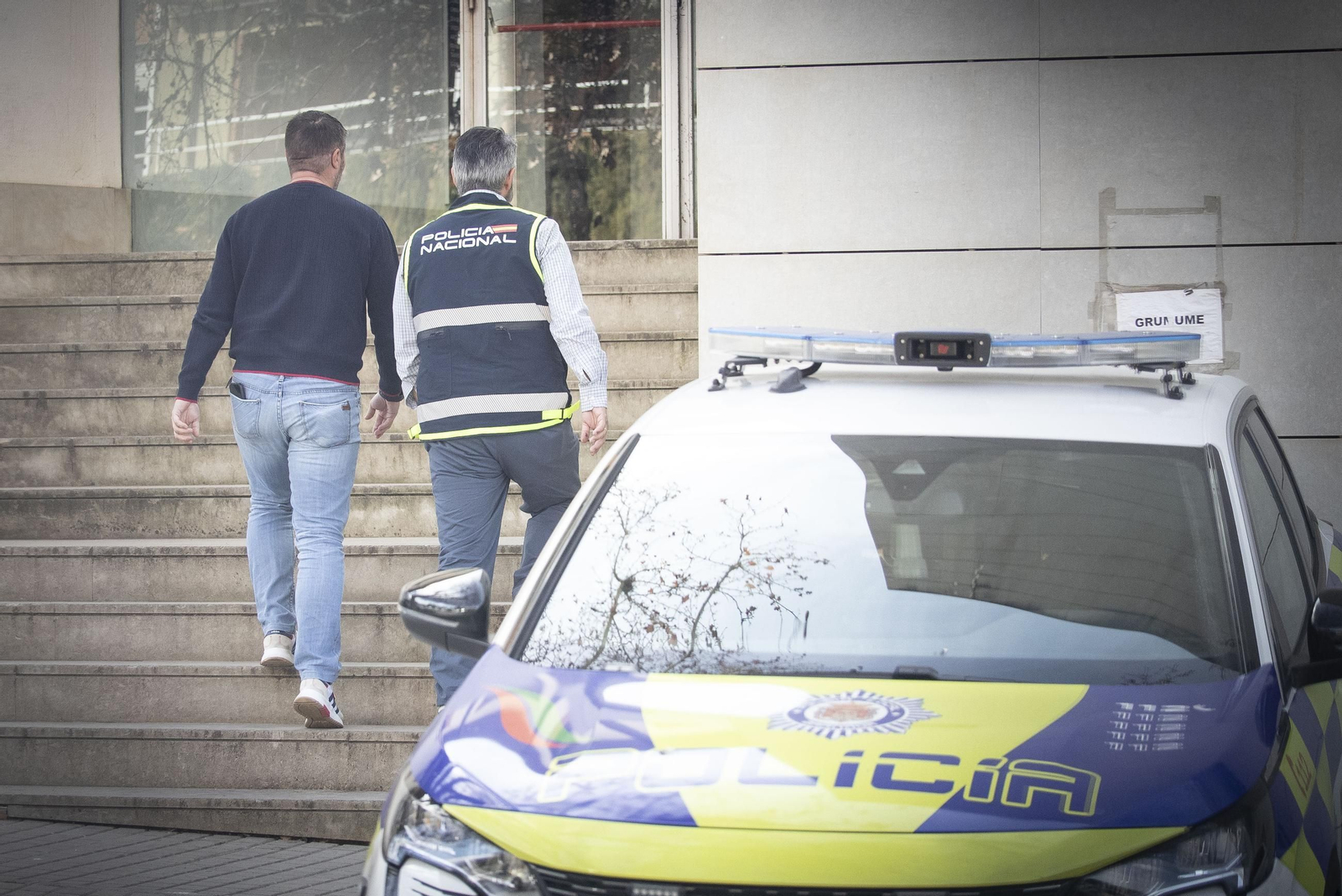 Imagen de archivo del registro de la sede de la Policía Local de Granada el pasado febrero.