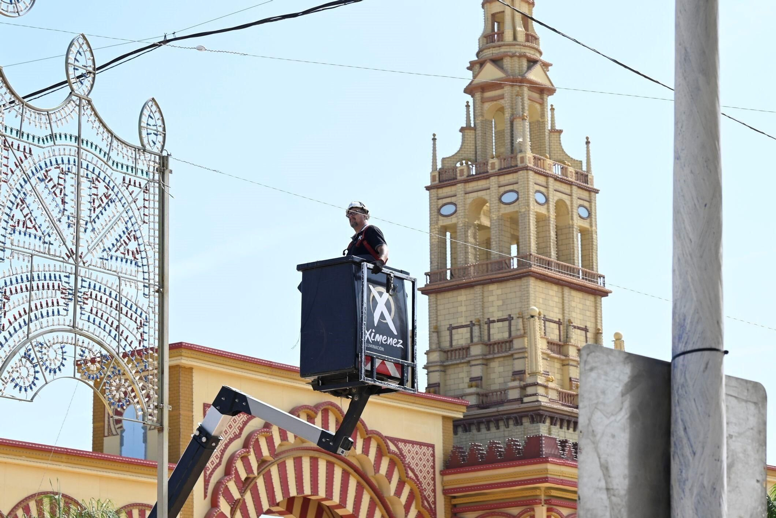 El desmontaje de la Feria de Córdoba, en imágenes