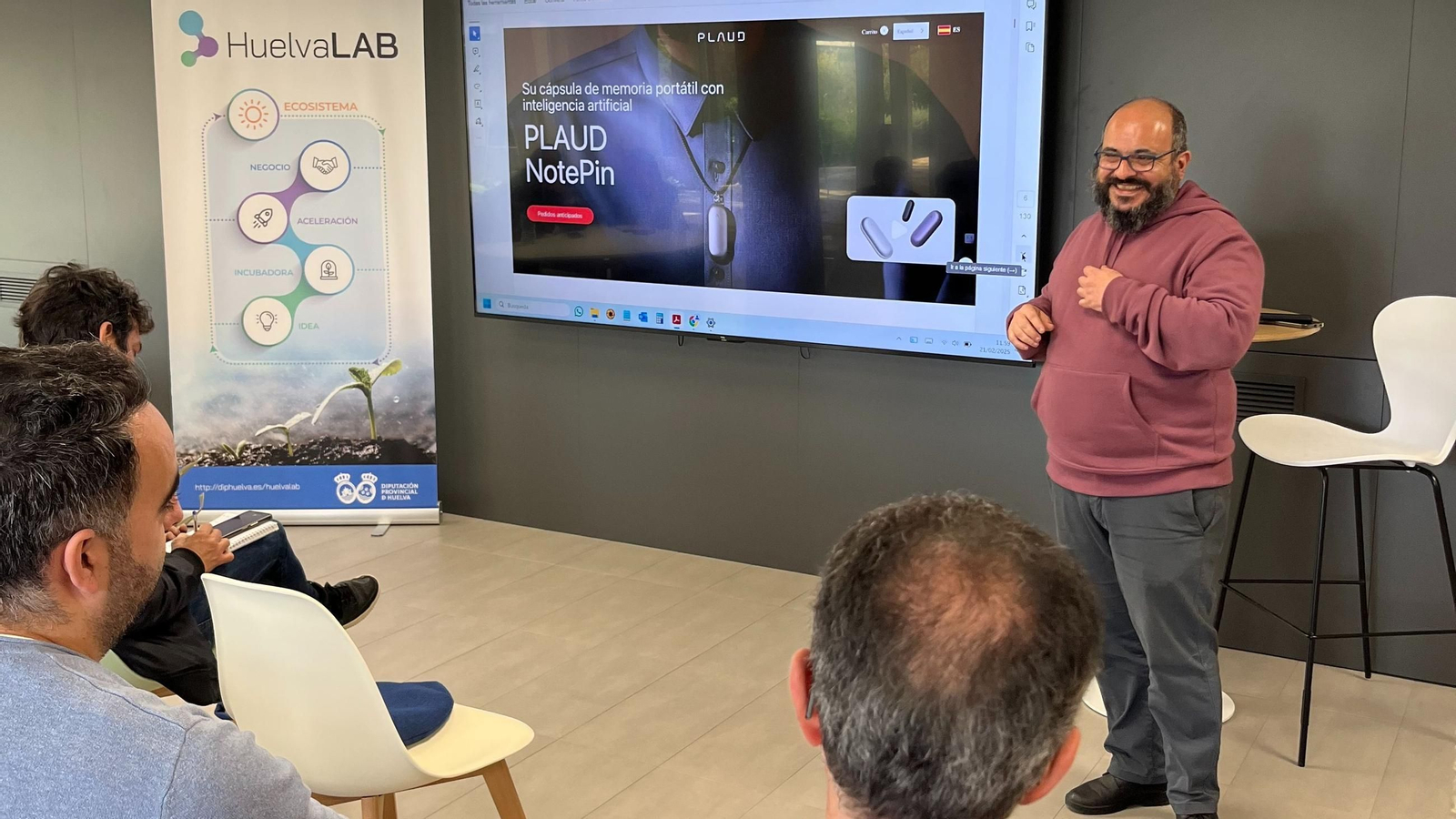 Taller de Carlos Ojeda en HuelvaLab.