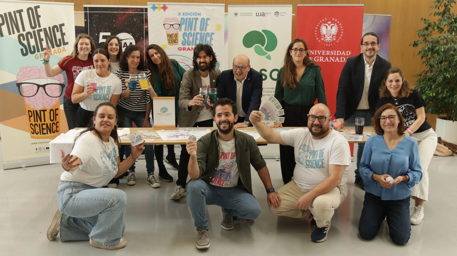 Presentación hoy de Pint of Science en Granada. Presentación hoy de Pint of Science en Granada.