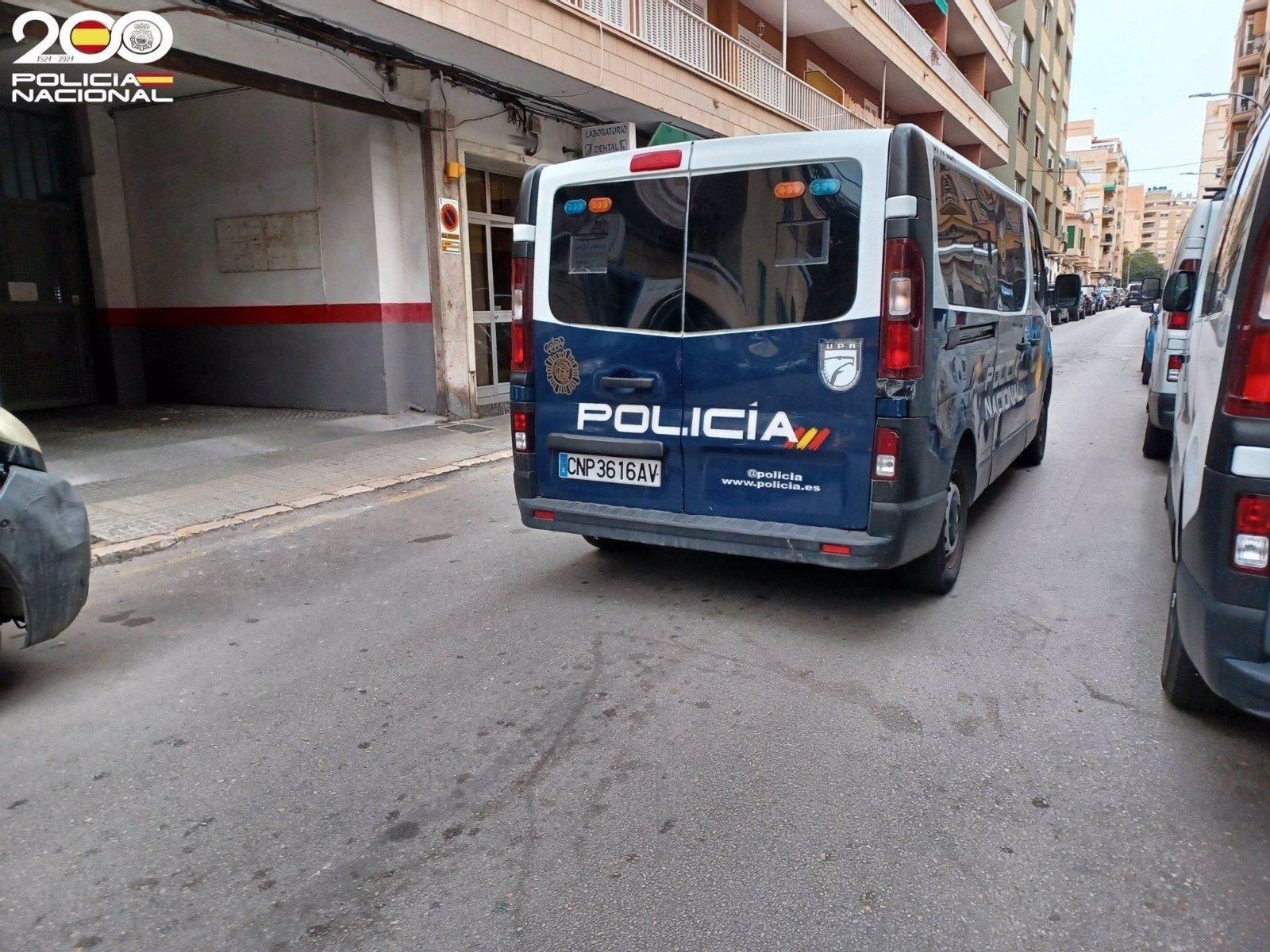 Un furgón de la Policía Nacional Un furgón de la Policía Nacional