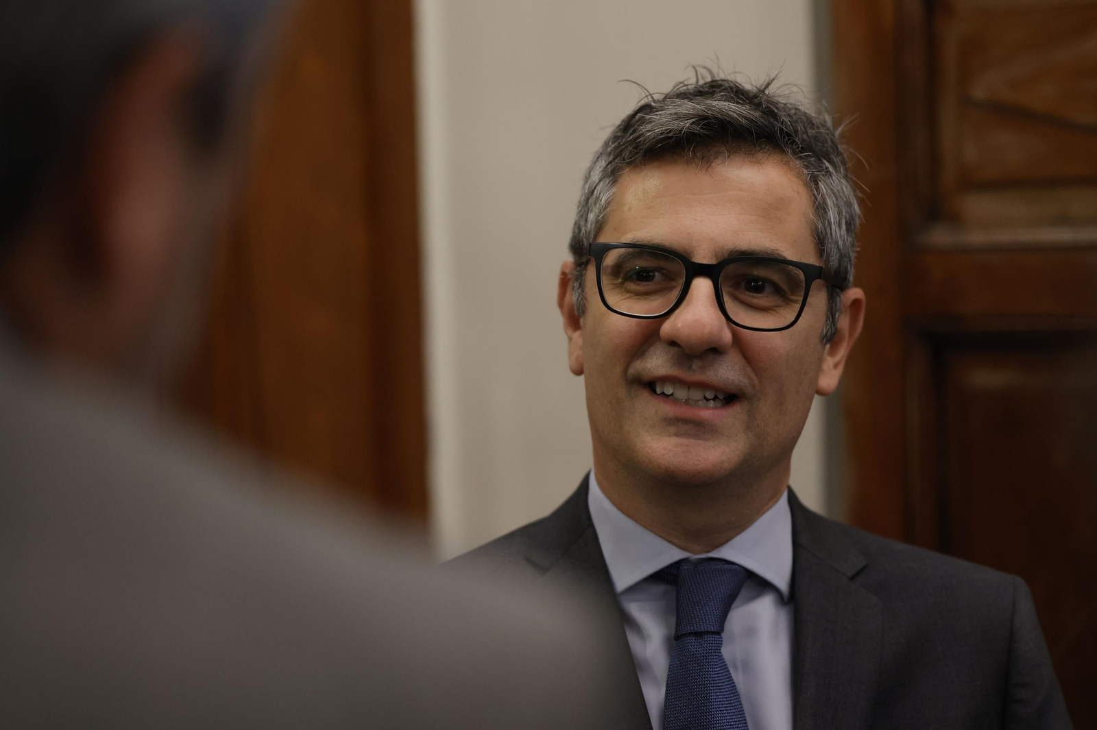 Félix Bolaños, ministro de Justicia. Félix Bolaños, ministro de Justicia.