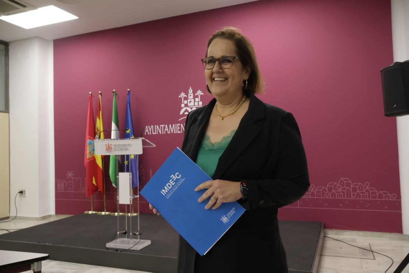 La presidenta del Imdeec, Blanca Torrent.